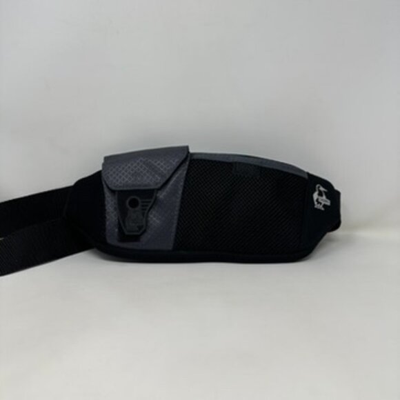 CHUMS Neo Pocket Waist Pack Black Mesh Compact Mini - Picture 3 of 8